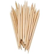 20Pcs Cuticle Pusher Nail Art Cuticle Orange Wood Sticks for Cuticle Removal Manicure Manicure In...