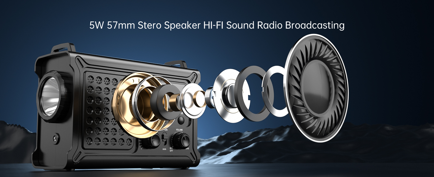 radio with power bank