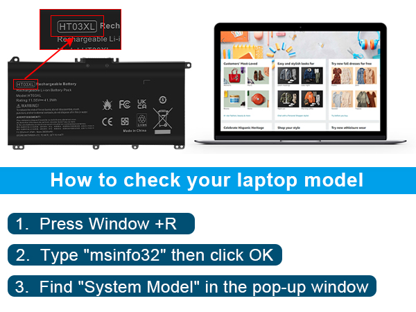 How To Confirm Your Laptop Model?