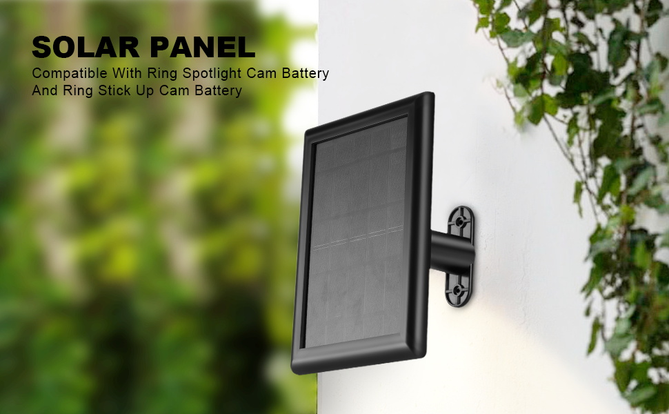 yuelan Solar Panel for Ring Spotlight Cam