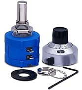 Taiss 3590S-2-103L 10K Potentiometer 10-Turn Multi Turn Rotary Wire Wound Precision Potentiometer...