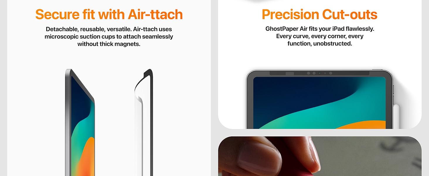 Air-ttach Nano Suction Mounting Detachable Reusable