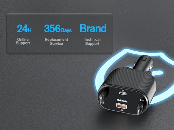 retractable car charger