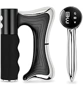 XRG Heated Muscle Scraper Tool, Electric Fascia Massager with Vibration & Heat Therapy, Wireless ...
