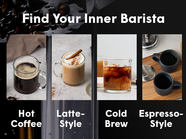 Brew 100s of recipes with AeroPress