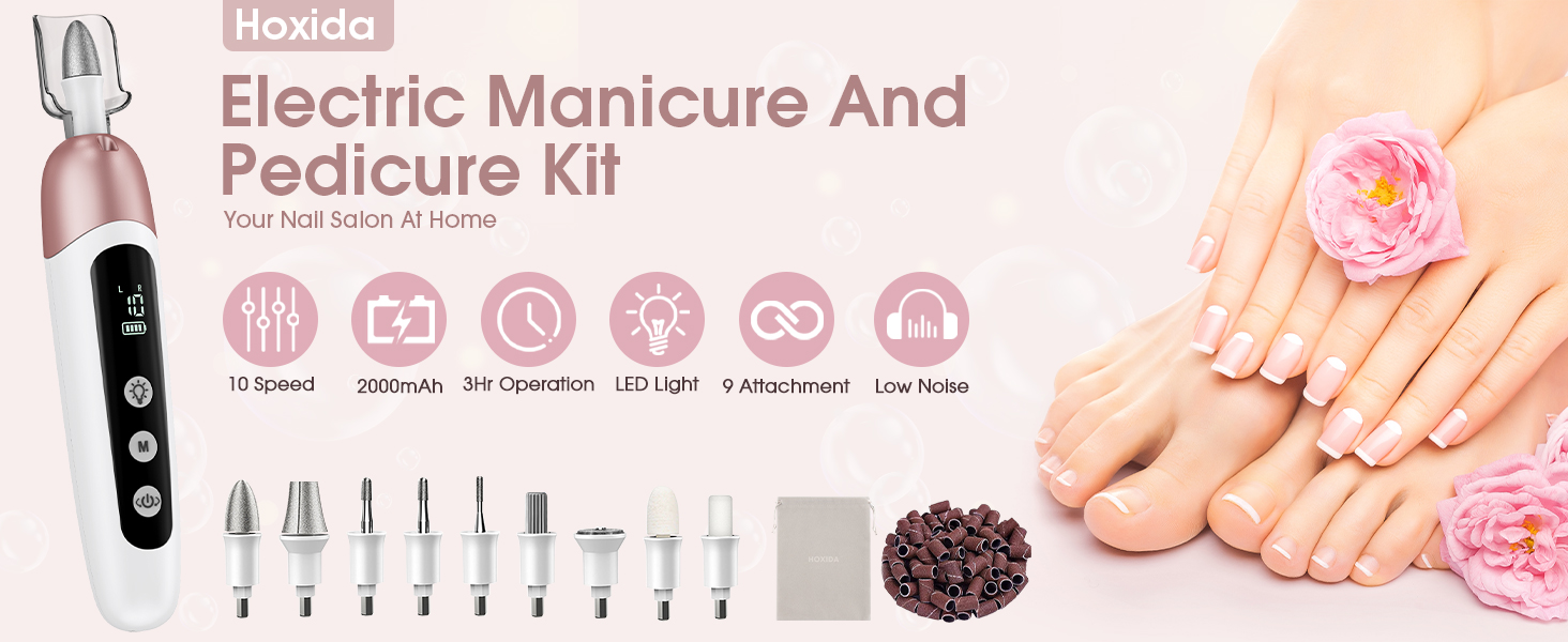 Professional Manicure Pedicure Kit