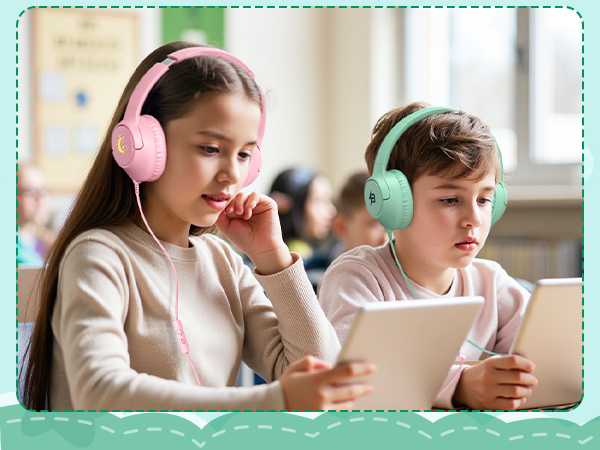 wired headphones for kids