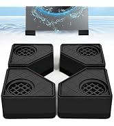 4Pcs Anti Vibration Pads for Washing Machine, Stops Washer Dryer Moving, Prevents Noise, Vibratio...