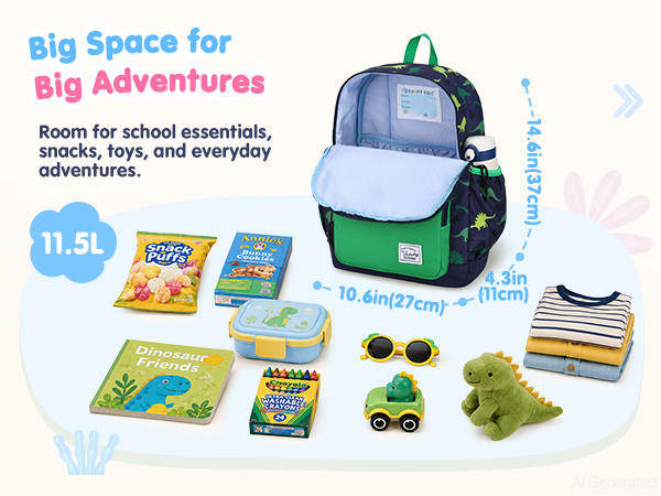 Lightweight Backpack for Kids (5)