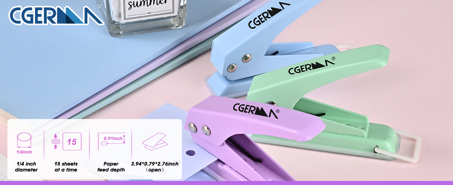 one hole puncher