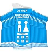 GREATCITI Disposable Urine Bag, Pee Bags for Travel for Women/Men, 900ML Emergency Portable Pee B...