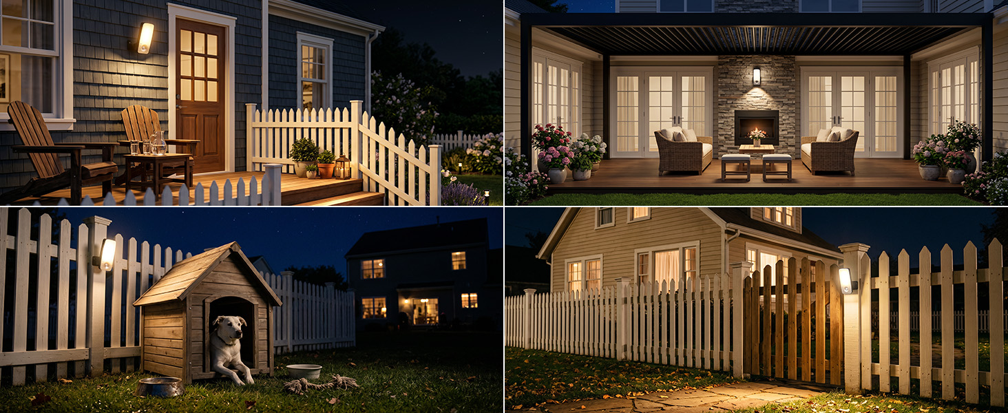 back porch/patio/pet area/fence gate