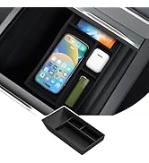 Shademax Custom for 2025 2026 Tesla Model Y Juniper Center Console Organizer Lower Tray, New Mode...