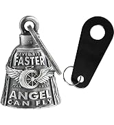 Motorcycle Bell for Bikers Women Men with Hanger, Biker Bell for Riders Riding Bell for Good Luck...