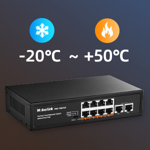 8 port poe switch