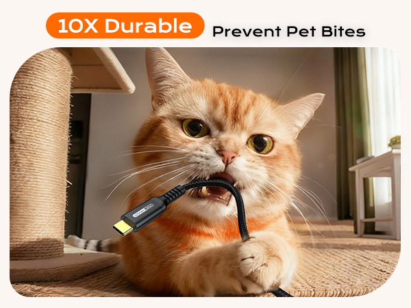 Durable USB to USB C Cable 10Gbps High Speed Data Transfer Cord 3A Charging USB-A to USB-C Cable
