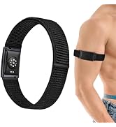 Bolesi Bicep Arm bands Compatible with Amazfit Helio Fitness Tracker,22mm Soft Breathable Lightwe...