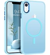GUAGUA Compatible with iPhone XR Case Compatible with MagSafe iPhone XR Magnetic Case Slim Transl...