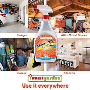 4 images combined into one showing where this product can be used: storage, garage, attic, kitchen