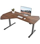 EUREKA ERGONOMIC Electric Standing Desk 70 Inch Home Office Desk Large Desktop Table Height Adjus...