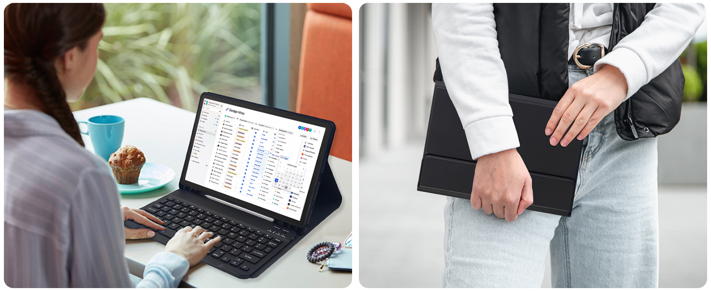 A9+ Keyboard case-Black+-7