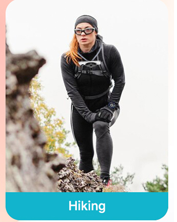 Hiking with pov viewing