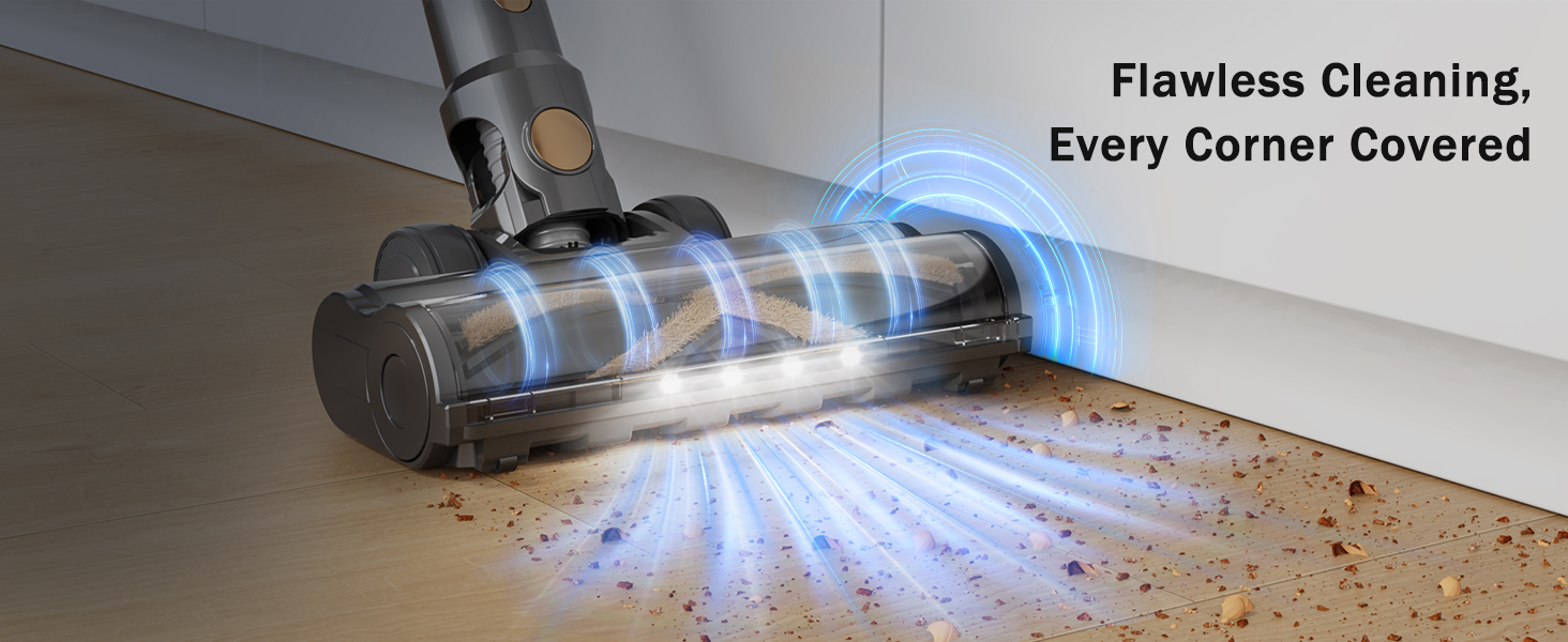 NuYupo DHC100 Cordless Vacuum Cleaner Stick Handhed Upright Vacuums Cleaners vac for home pet hair
