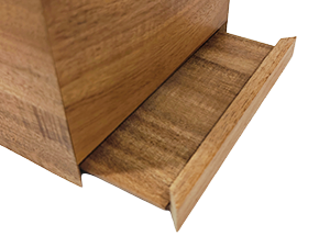 Acacia Wooden Tissue Box Cover