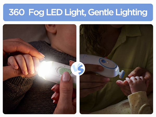 baby nail file clippers Gentle lighting