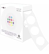 PARLAIM 3/4 Inch Roll Color Coding Labels,1000 per Roll Round Permanent Adhesive Color Coding Cir...