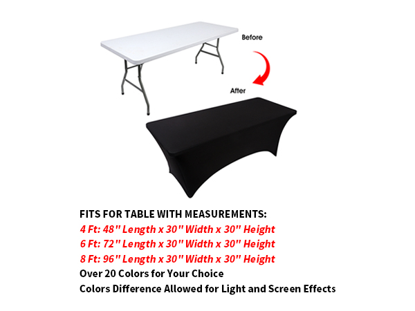 Table Clothes for 6 Foot Rectangle Tables