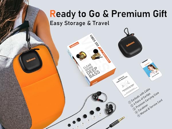 Audiovance Vibes 202_HiFi Wired Earbuds