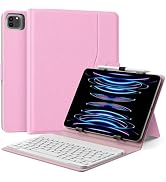 MoKo Universal Tablet Case with QWERTY Keyboard for 9",9.7",10.1",10.2",10.4",10.5",10.9",11" Tab...