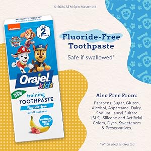 paw patrol toothpaste