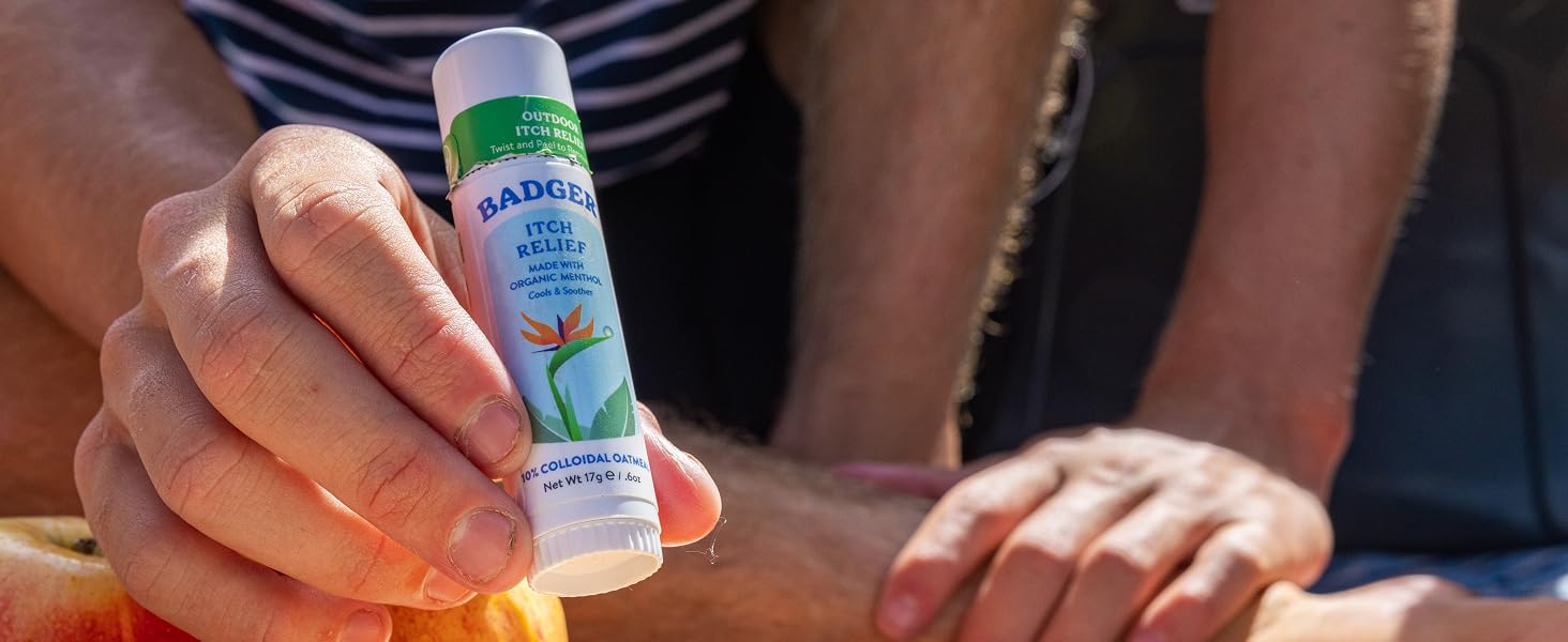 soothing balm stick for itchy skin bites rash relief natural ingredients safe use anti itch spray