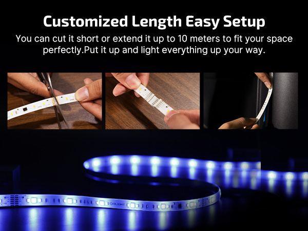 OLIGHT Ostrip 2 RGBIC+CW+WW LED Strip Light 16.4ft(5m)