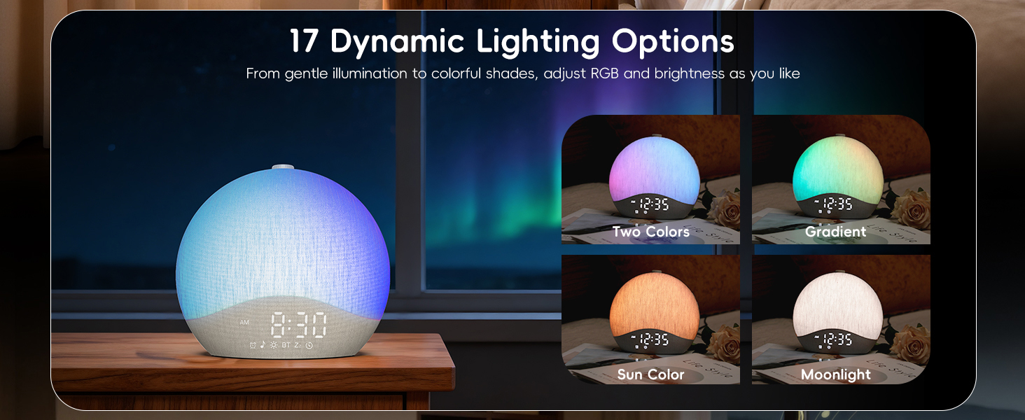 sunrise alarm clock