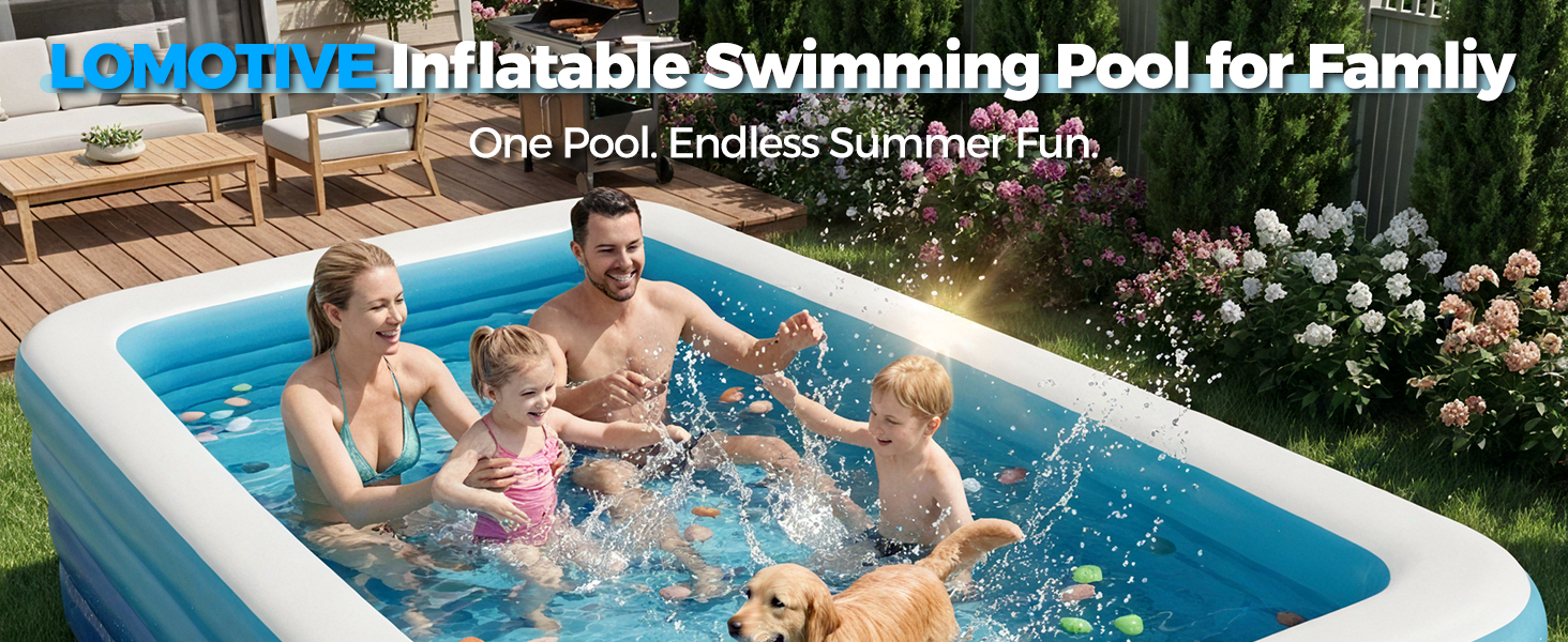 inflatable swimming pool