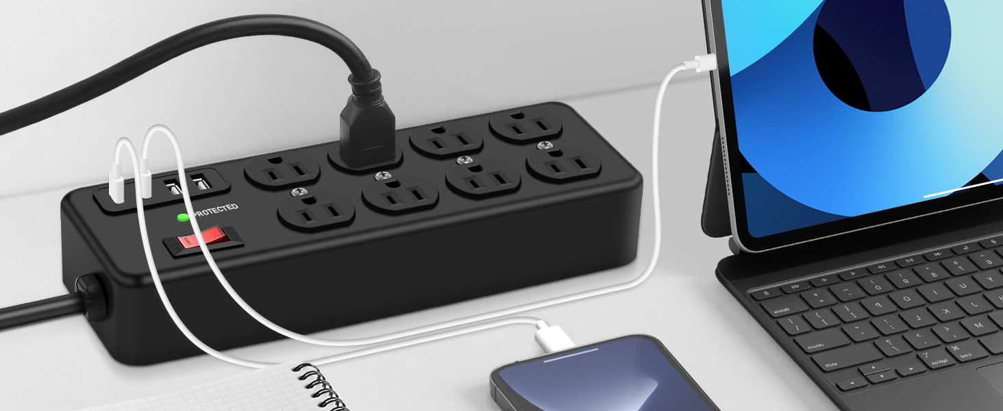8 outlet power strip