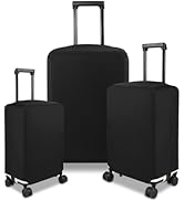 HYPER VENTURE 3 Pieces Washable Luggage Cover Set - Fashion Suitcase Protector Fits 18-30 Inch Lu...