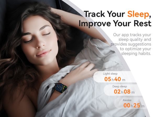 smart watch with sleep monitor