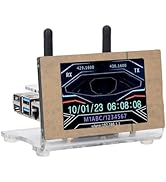 MMDVM Hotspot Spot Radio Station, Digital Voice Modem with 3.5 Inch Display 16Gb Memory, Compatib...