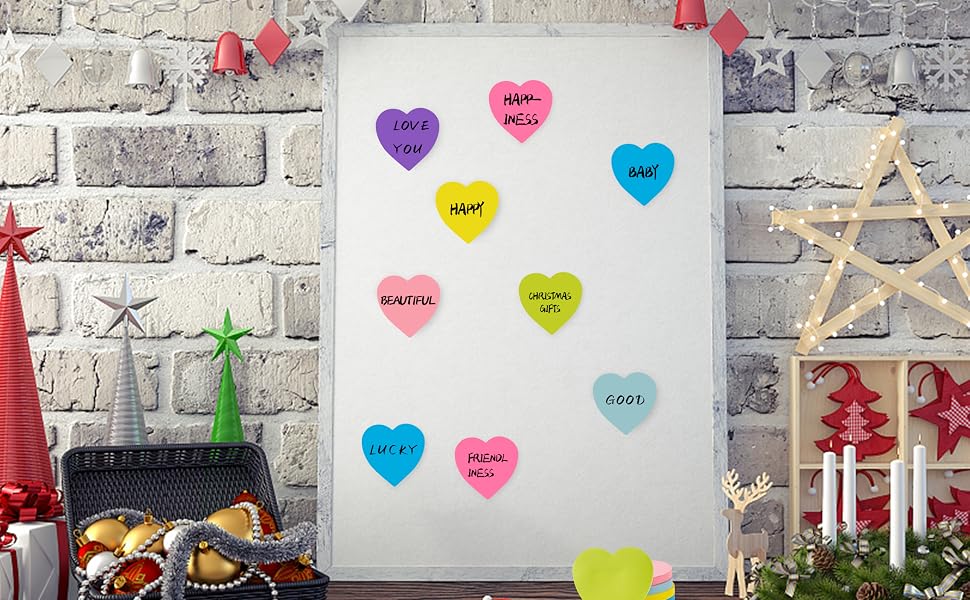 Super Heart Sticky Notes
