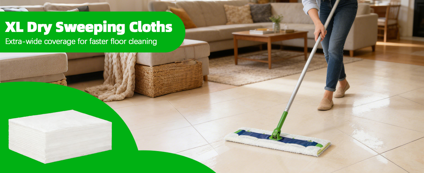 XL Dry Sweeping Cloths