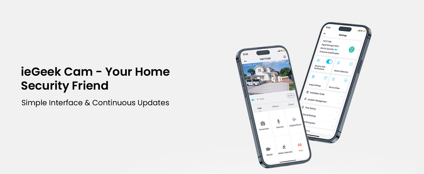 ieGeek Cam - Your Best Home Security Friend
