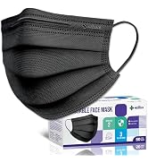 Medtecs Face Mask Disposable - 50/2000 PCS - Comfortable 3 Layer Breathable Mask, The Better Prot...