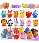 12PCS Animal Suction Pop Toys for Age 1 2 3 4 5 6, Airplane Car Travel Activities Essential, Birt...