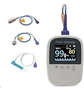 Pepultech Pulse Oximeter for Newborn Infant Kids,Bluetooth Oxygen Monitor Fingertip Oximeters wit...