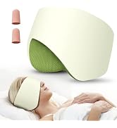 Sleep Mask, Eye Mask for Sleeping with Heads Adjustable, Earmuffs for Sleep for Men & Women, 2 in...