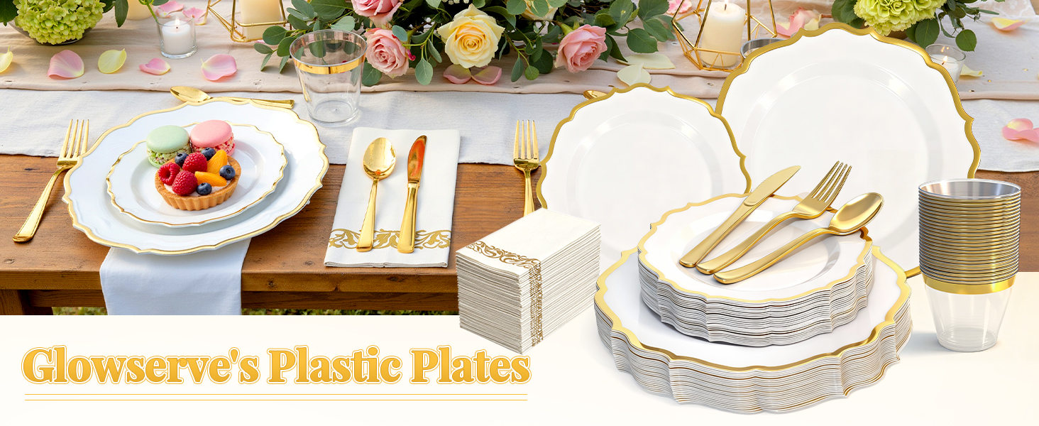 Plastic Dinnerware Set